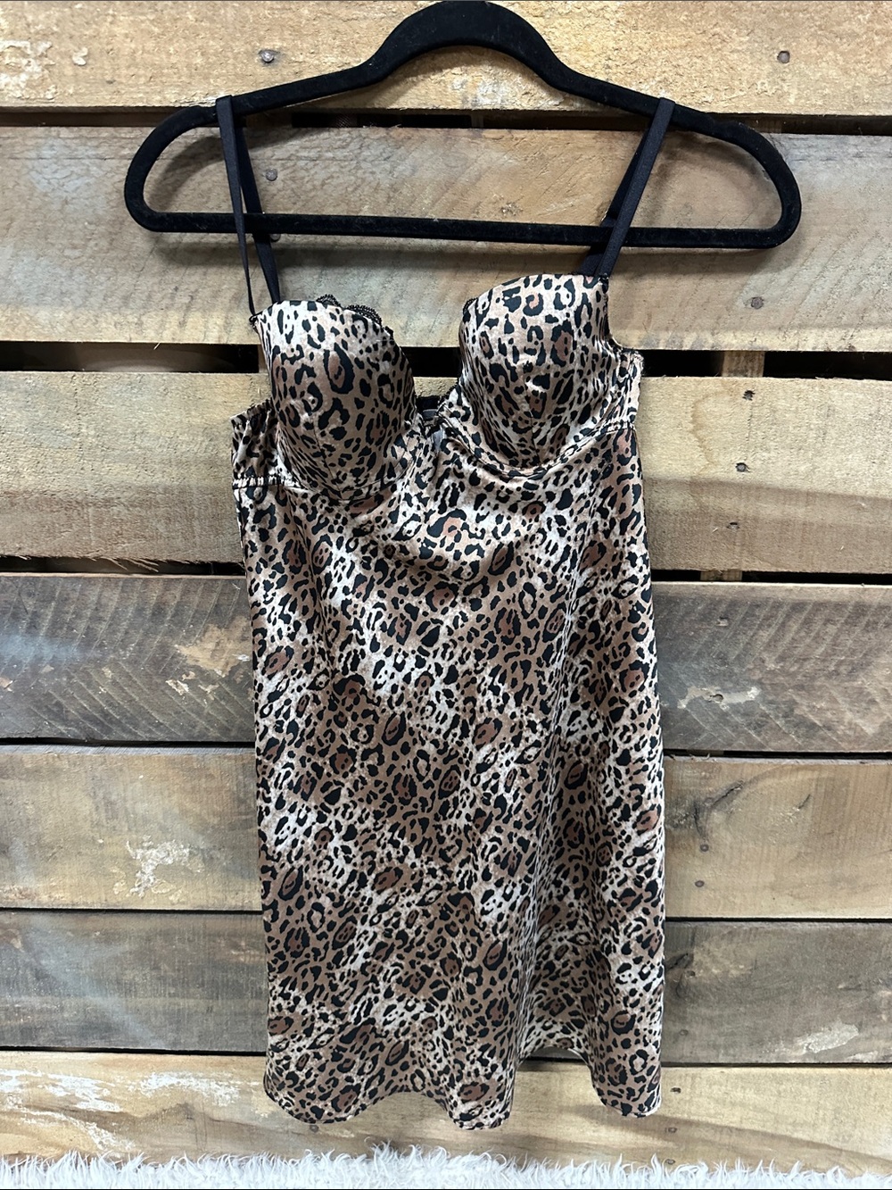 Victoria's Secret Leopard-Print Slip nightie